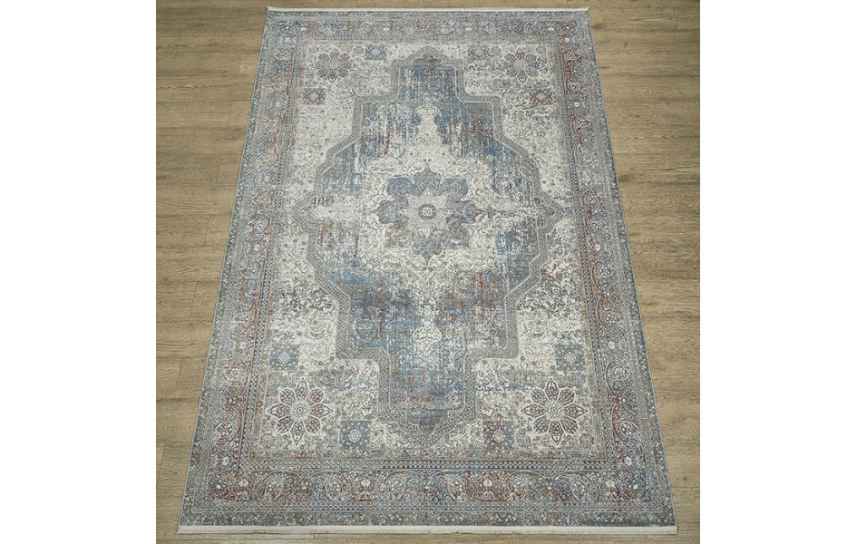 Ковер ДИЗАЙН M213C ЦВЕТ C_DGRAY / CREAM