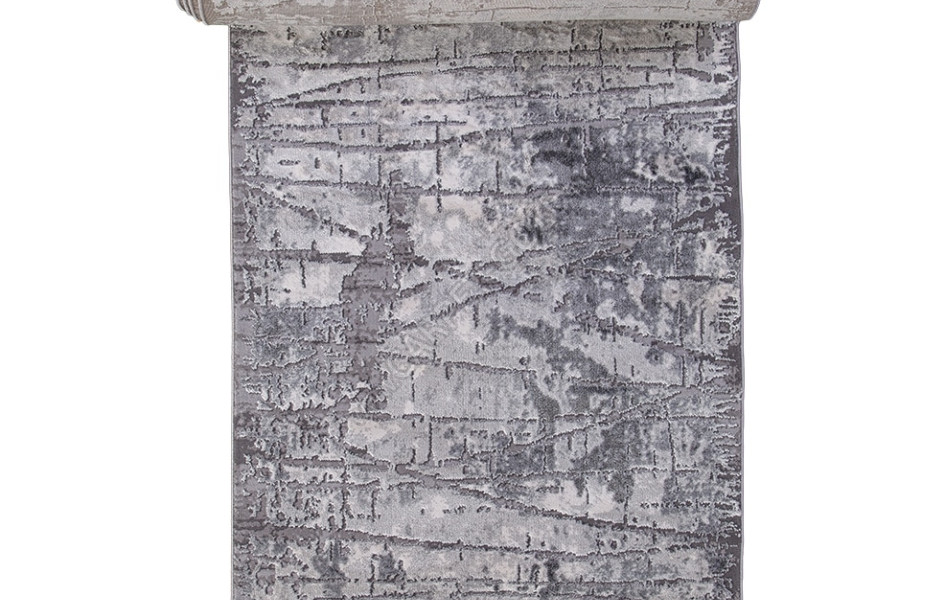 Турецкая ковровая дорожка 03752A GREY - коллекция ARMINA