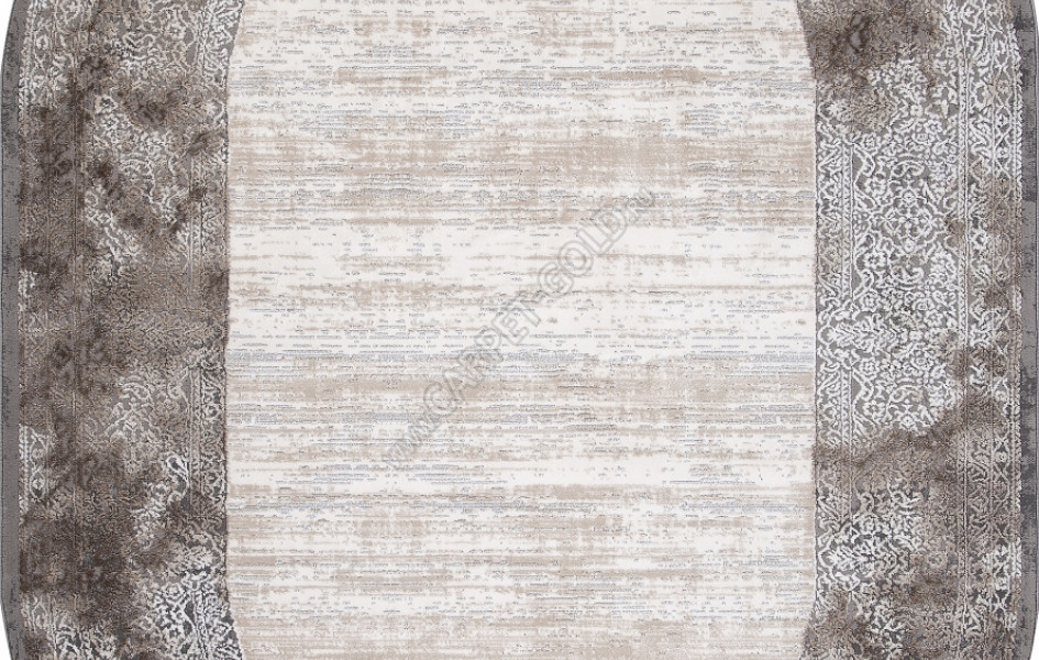 Ковер 04070C - GREY / BROWN овал ARMINA