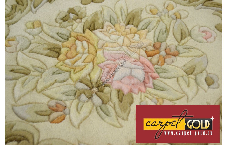 Китайский шерстяной ковер ручной работы SHD-06 Rose Oval