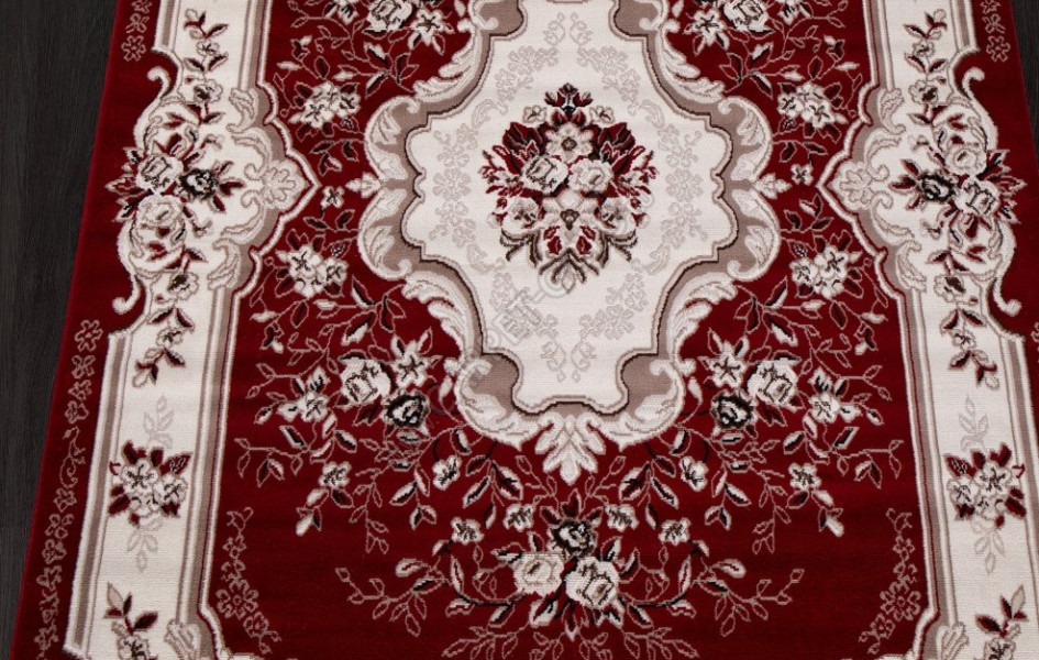 Ковер D017 - RED - Прямоугольник - коллекция GAVANA