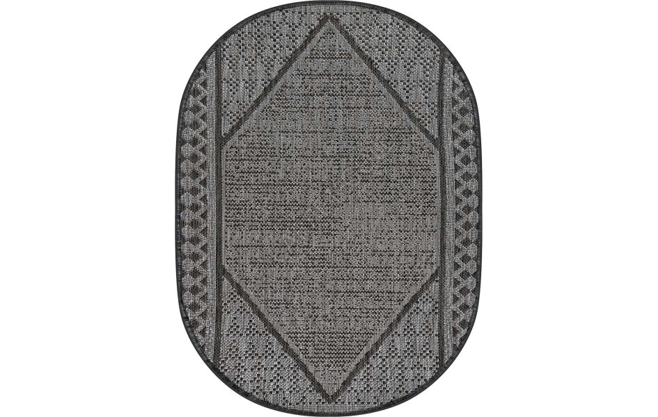Безворсовый ковер SZ5195A2O OVAL 32 Циновка Тпе