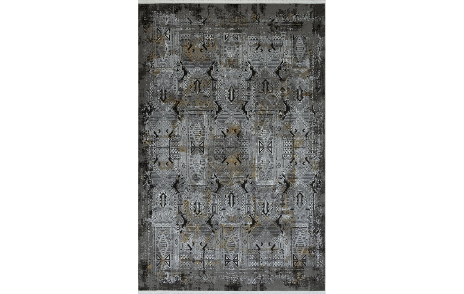 Ковер SI023G - GREY / GREY - Прямоугольник - коллекция LISSABON